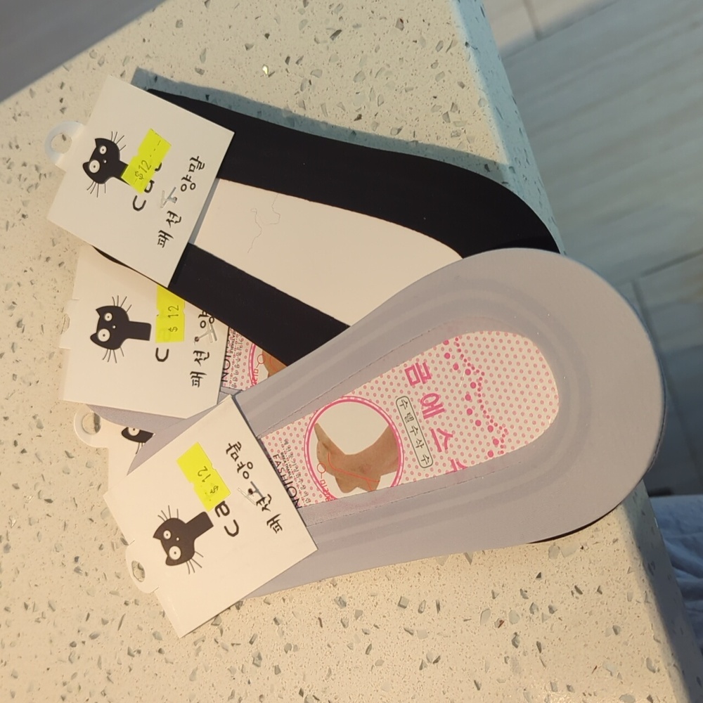 No show socks (4 pairs)